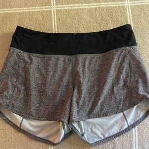 Lululemon Speed up short, 4”, mid rise, size 8